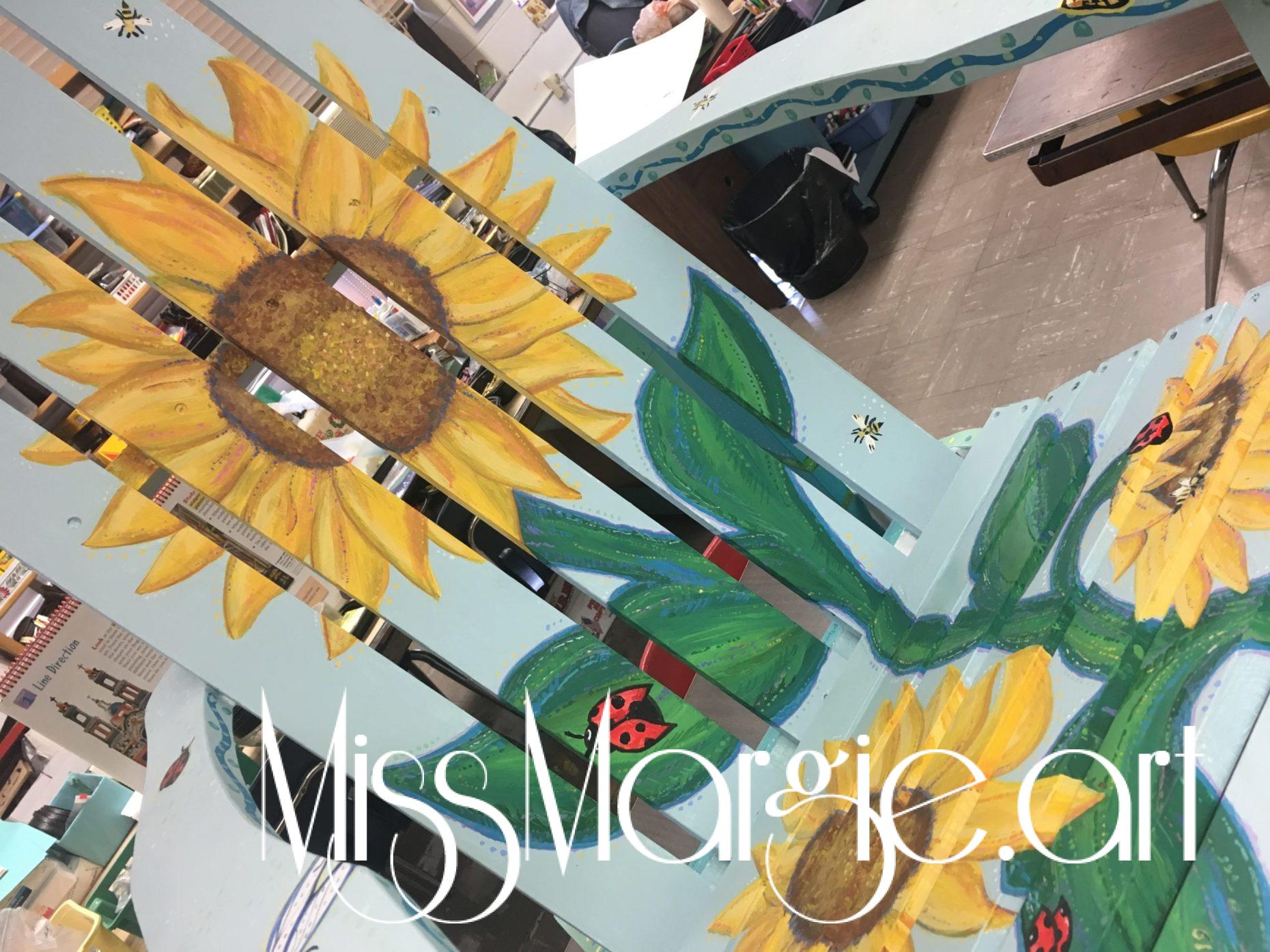 Sunflower Chair Missmargie Art